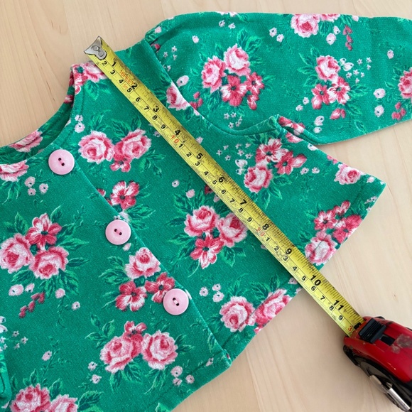 AWESOME vintage floral Banana Split set 24M - Picture 6 of 9